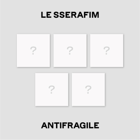 르세라핌 (LE SSERAFIM) - ANTIFRAGILE (2nd 미니앨범) COMPACT Ver. [5종 중 랜덤 1종]