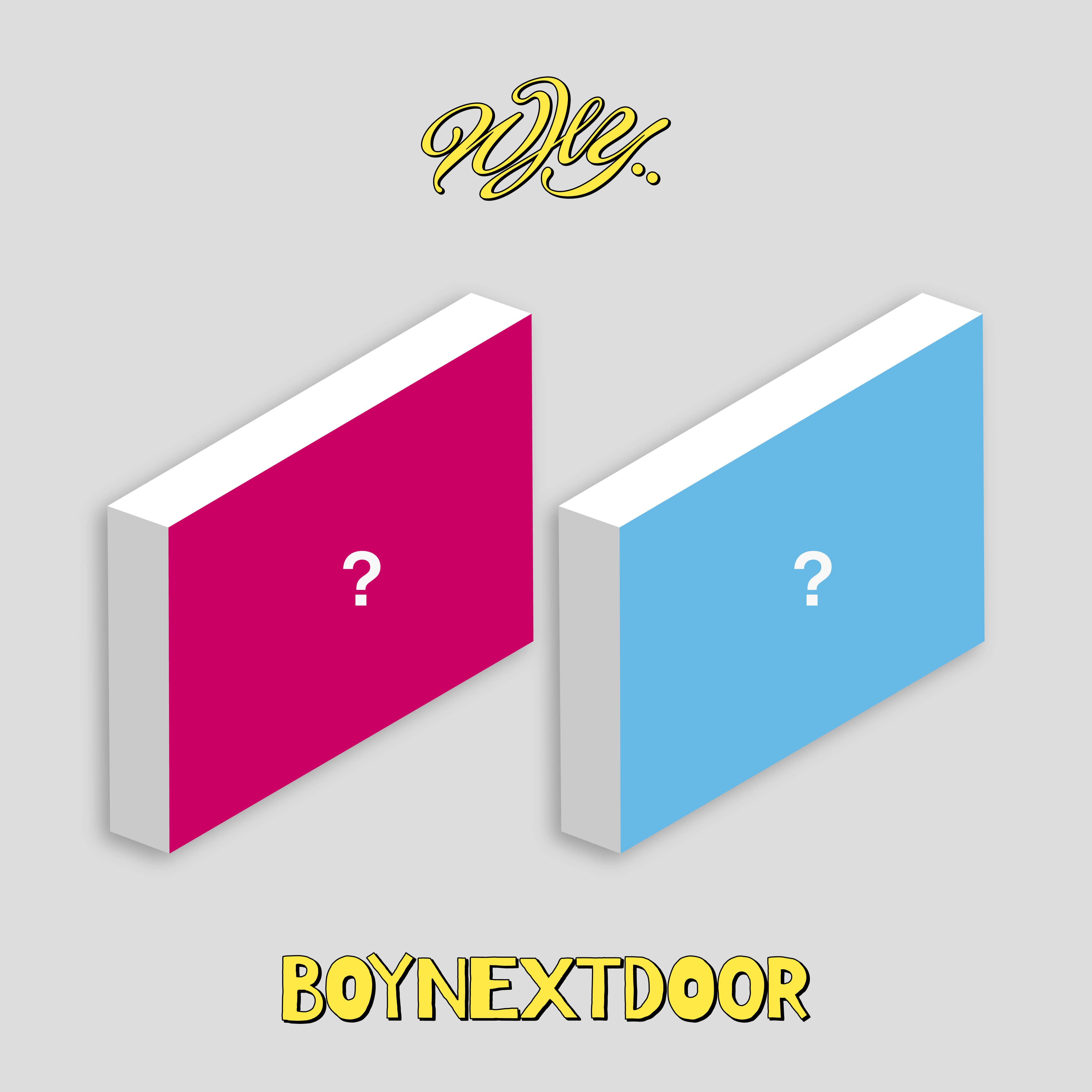 [랜덤] 보이넥스트도어 (BOYNEXTDOOR) - 1st EP &#039;WHY..&#039; 랜덤