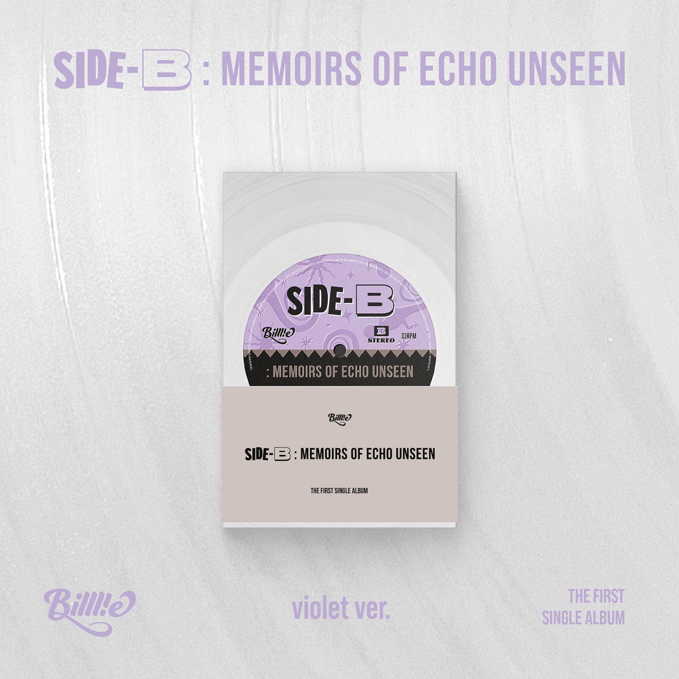 빌리 (BILLLIE) - 싱글 1집 [side-B : memoirs of echo unseen (violet ver.)] (POCA)