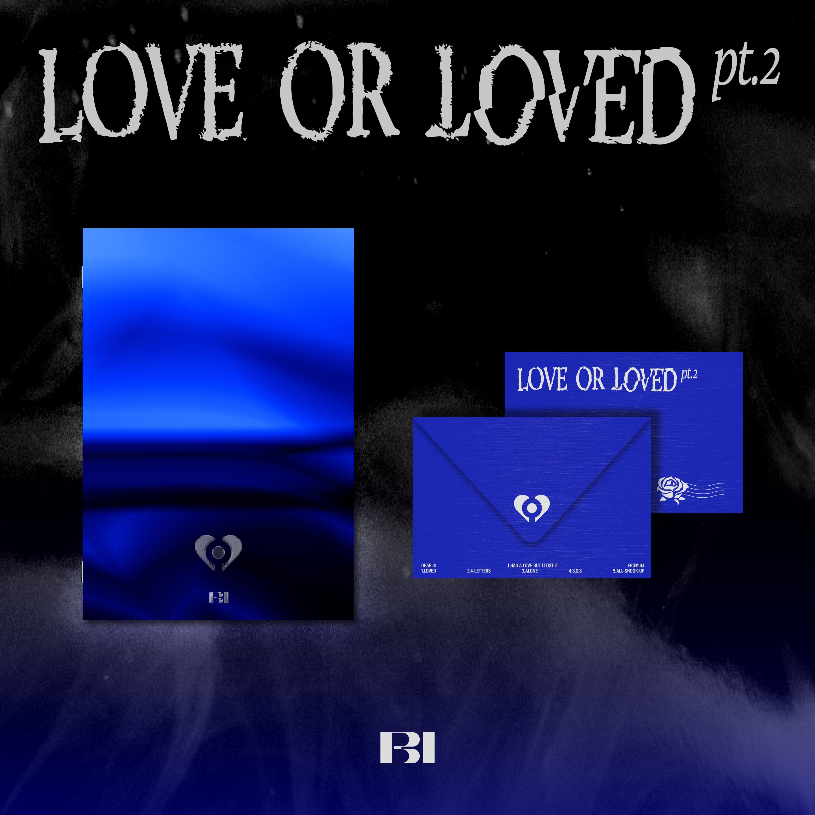 비아이 (B.I) - Love or Loved Part.2 [Photobook ver. + ASIA letter ver.]