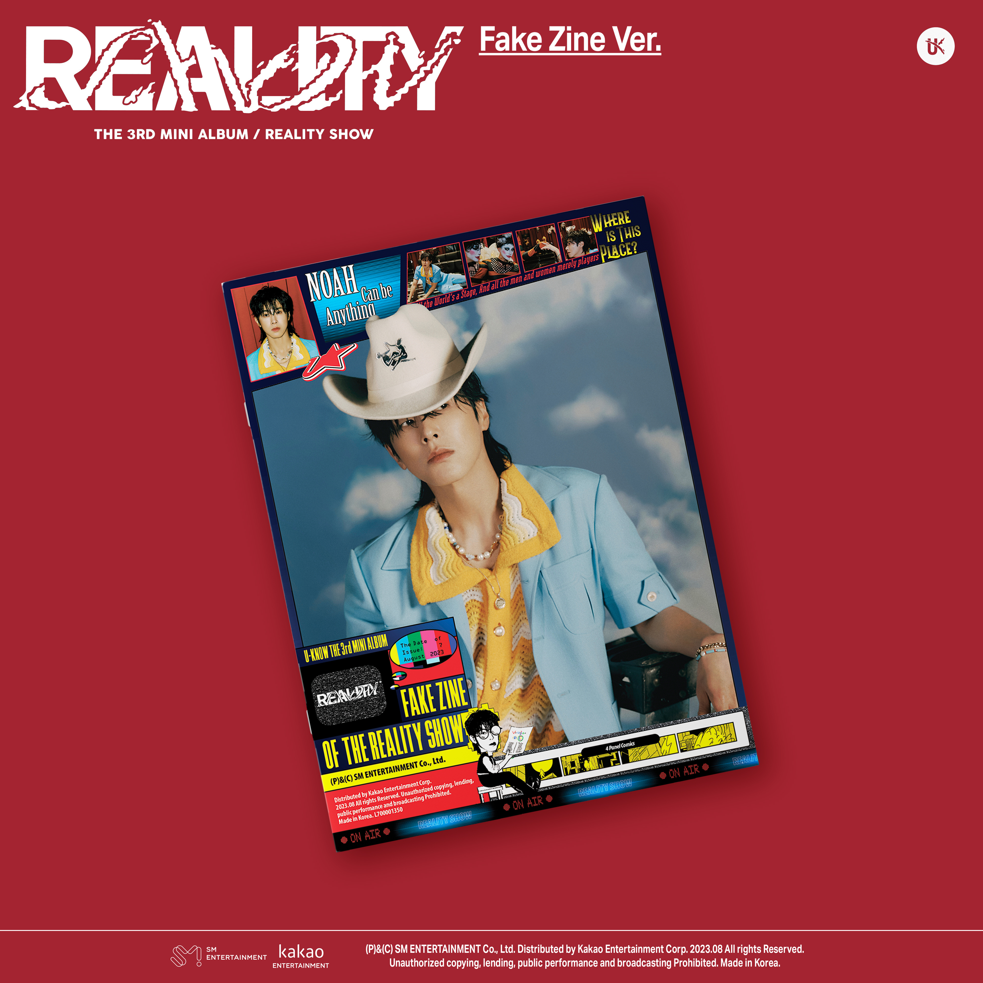 [Fake Zine] 유노윤호 - Reality Show (3RD 미니앨범) (Fake Zine Ver.)