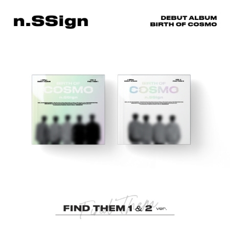 [FIND THEM/랜덤] n.SSign (엔싸인) - DEBUT ALBUM : BIRTH OF COSMO [FIND THEM Ver.] 랜덤