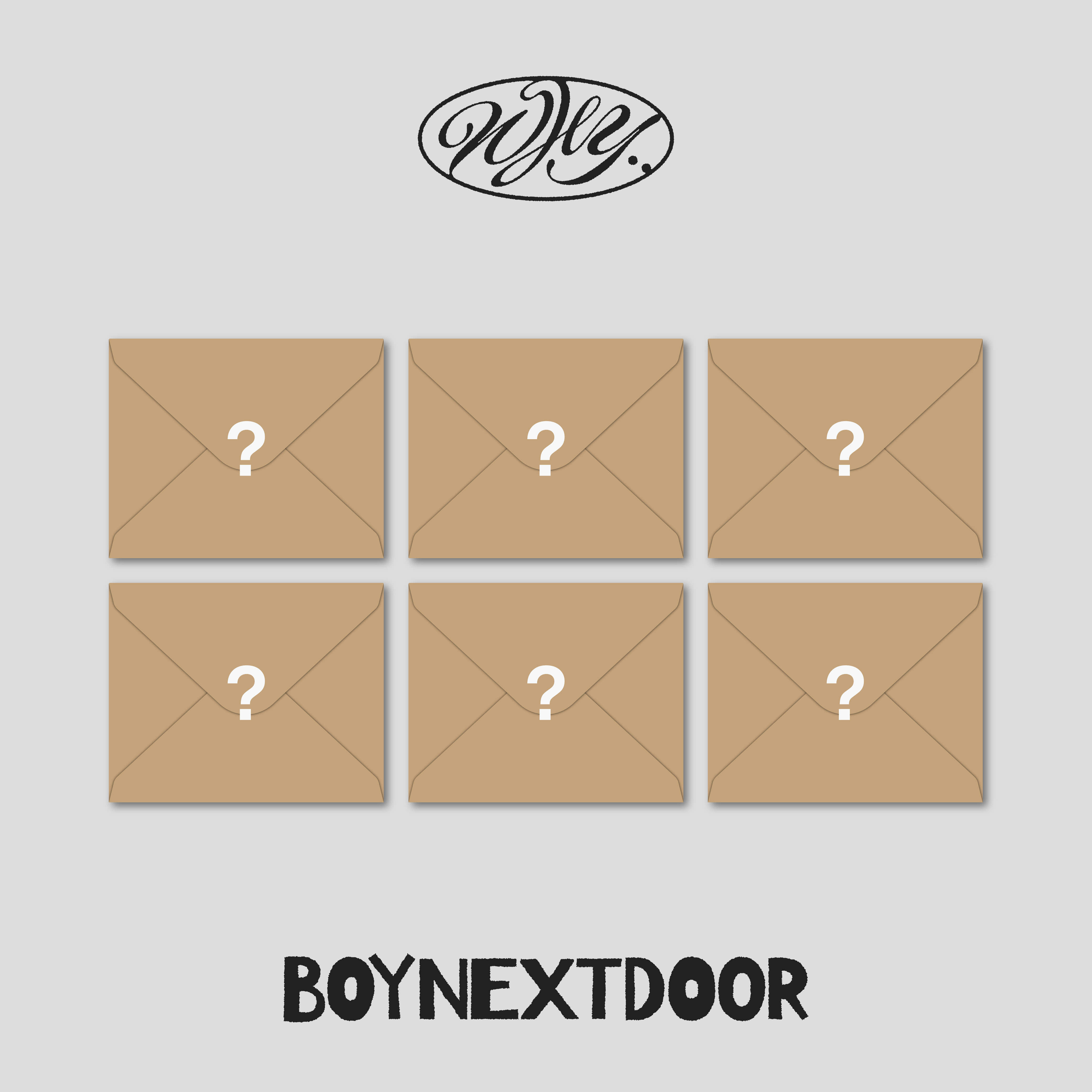 랜덤] 보이넥스트도어 (BOYNEXTDOOR) - 1st EP &#039;WHY..&#039; (LETTER ver.) 랜덤