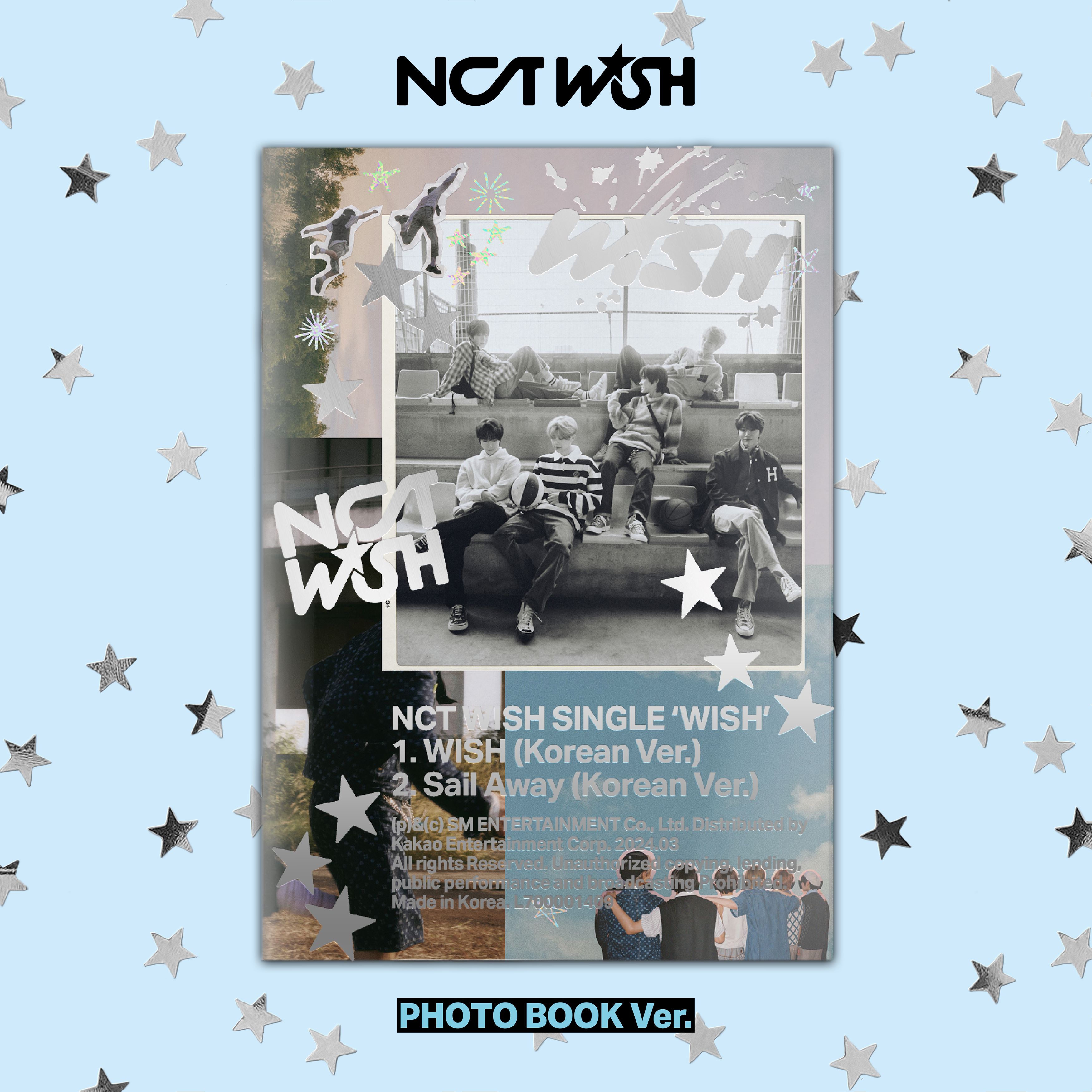 예약판매 NCT WISH - 싱글 [WISH] (Photobook Ver.)